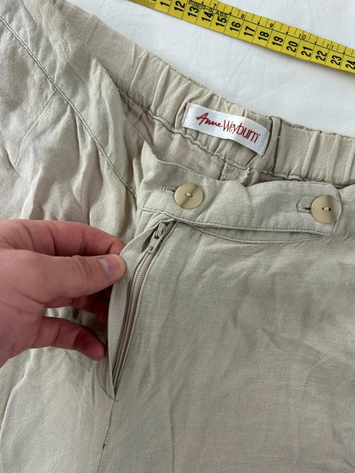 Cream beige pants Anne Weyburn – photo 8